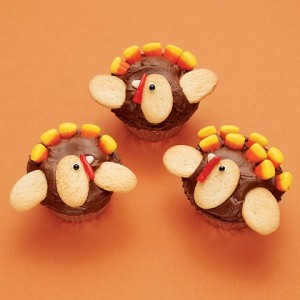 turkey cupcakes