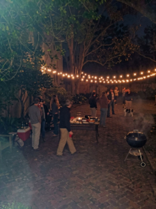 backyard party