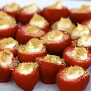 cheesecake strawberries