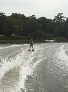 walker water skiing 2