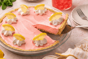 pink lemonade pie