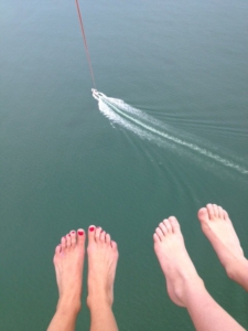 parasailing